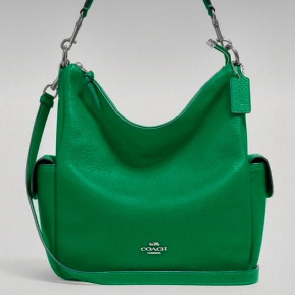 Coach Bags Rare Green Coach Pennie Shoulder Bag Poshmark